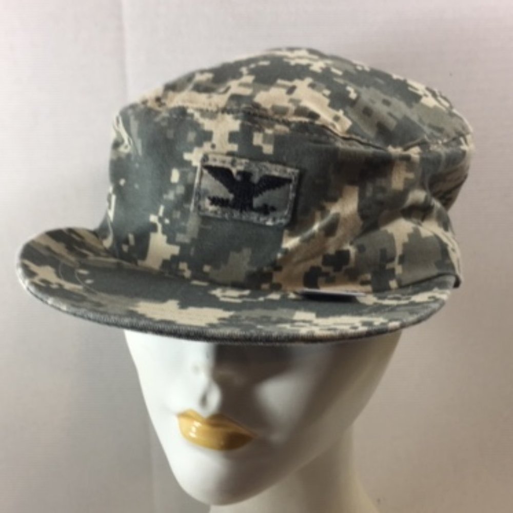 Trooper Air Force Military Cadet Adjustable Baseball Cap Hat Green Camo